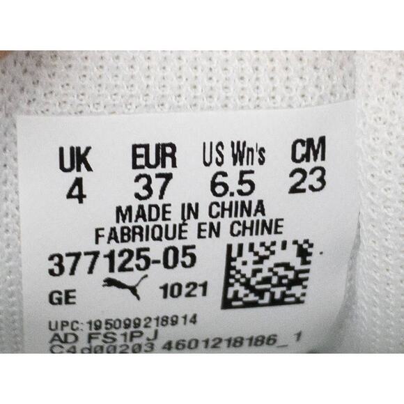 Puma Star Vital Lace Up Mesh Trainer Running Sneakers 6.5 Women's White & Pink - Picture 9 of 10